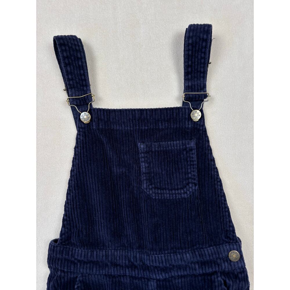 Women's size‎ Small M.i.h Jeans Anthropologie Korine navy Corduroy Overalls boho - Picture 9 of 10